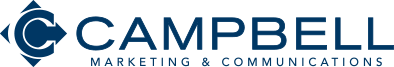 Campbell Marketing logo in Blue